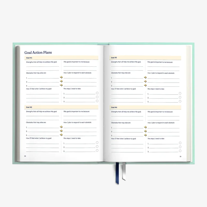 Acacia Planner: Goal action plans