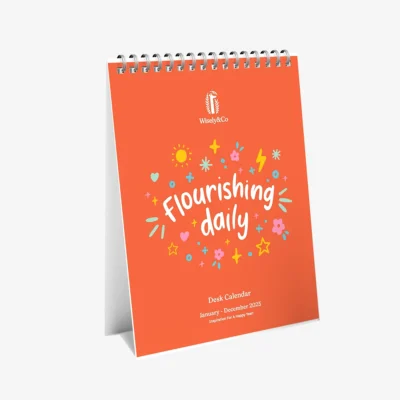 Flourishing Desk Calendar cover